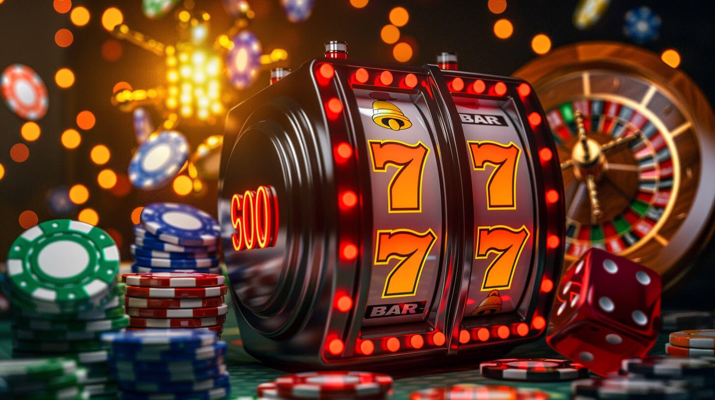 Responsible gaming reminder near Lucky Rooster Slots section on 7000 app